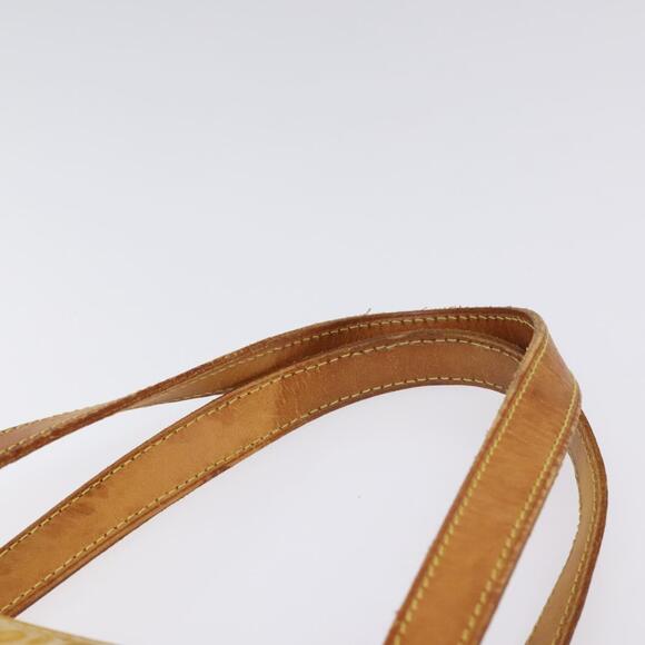 LOUIS VUITTON Monogram Vernis Houston Hand Bag Lime Yellow M91055 - Picture 8 of 13